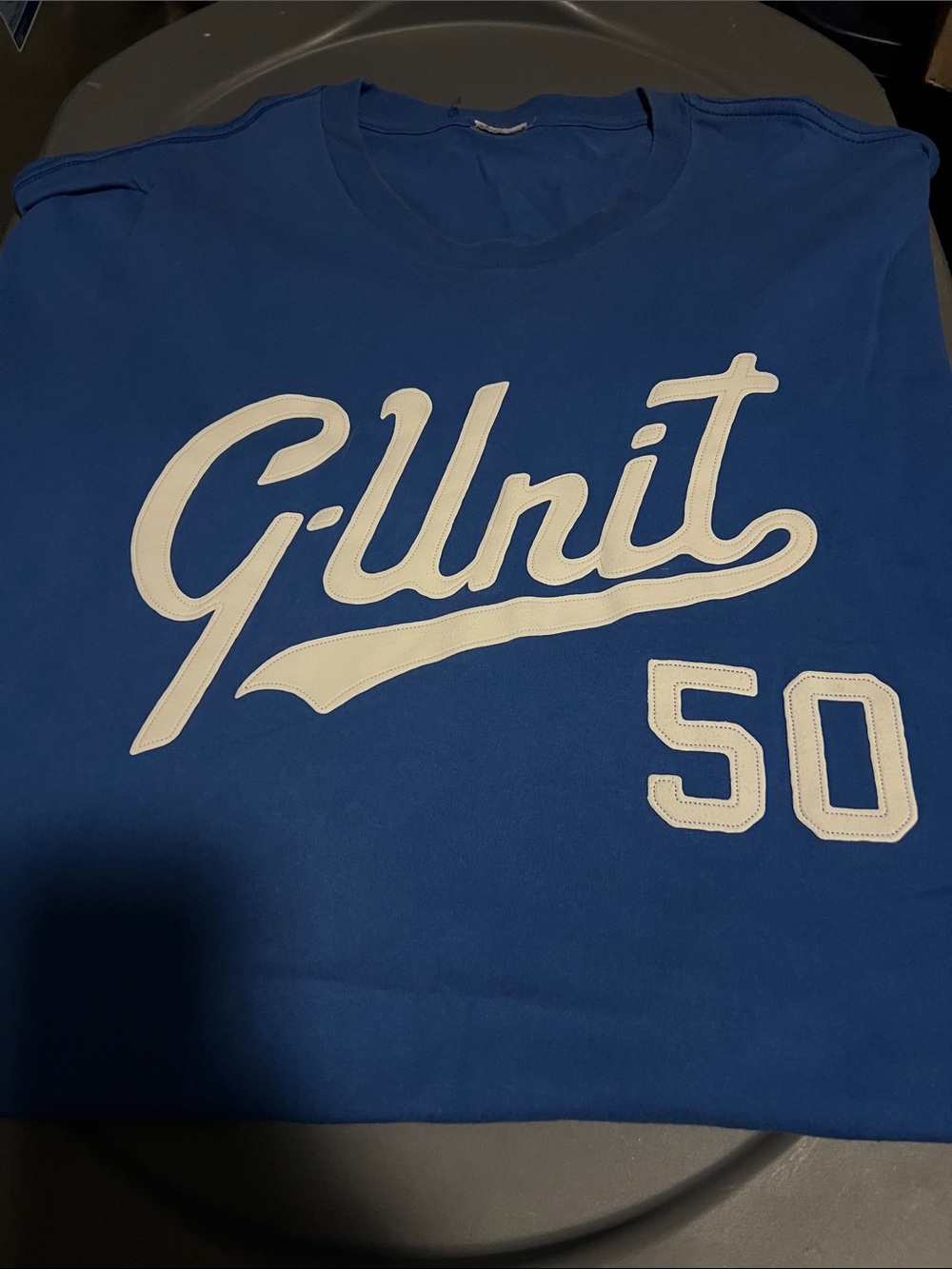 G-Unit 50 Blue Graphic Tee Sz 5X